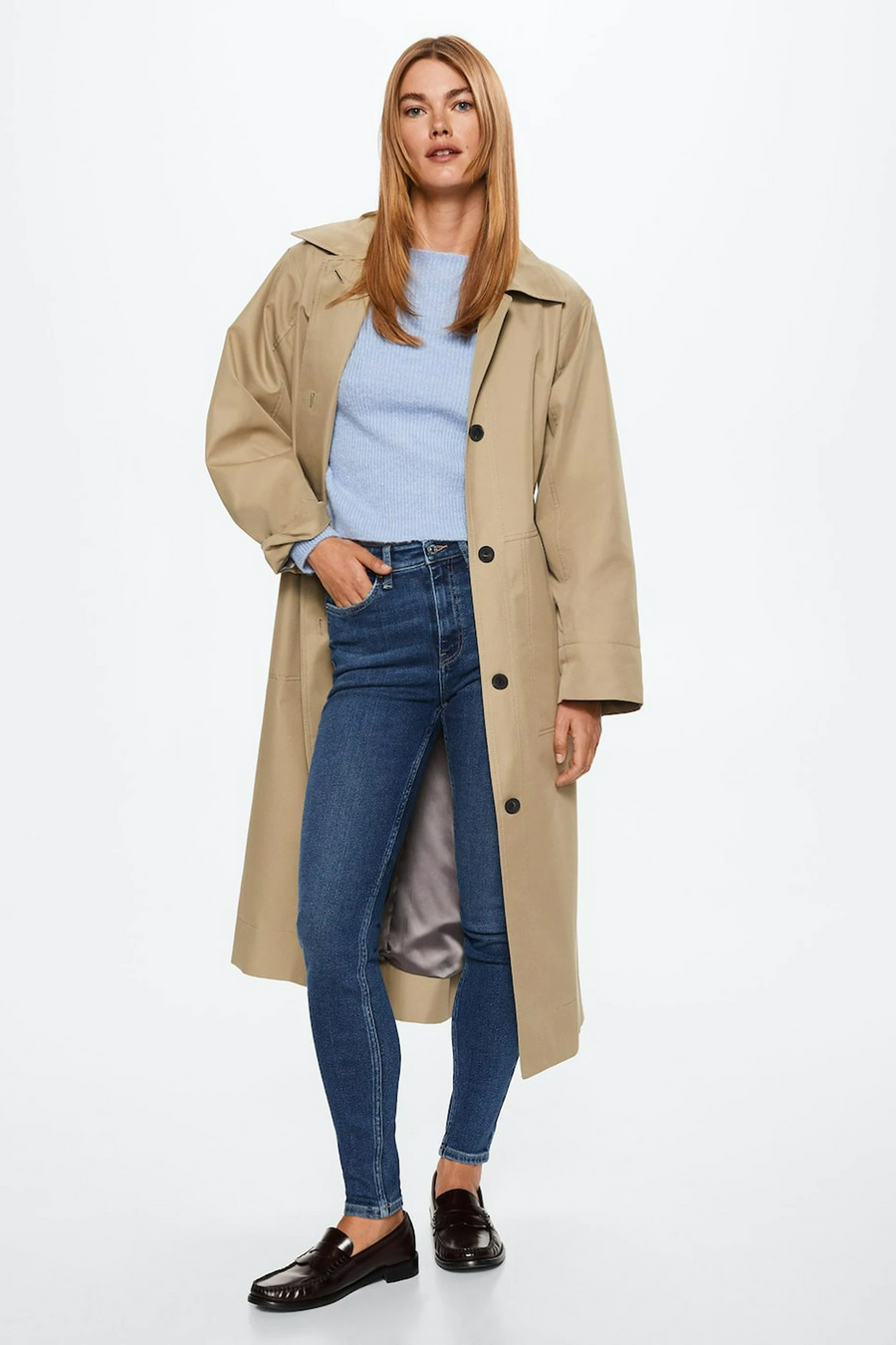 Jeans skinny Blauw - Mango