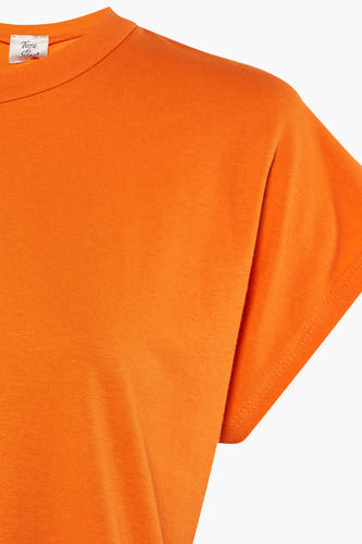Top (korte mouwen) Oranje - Terra di Siena