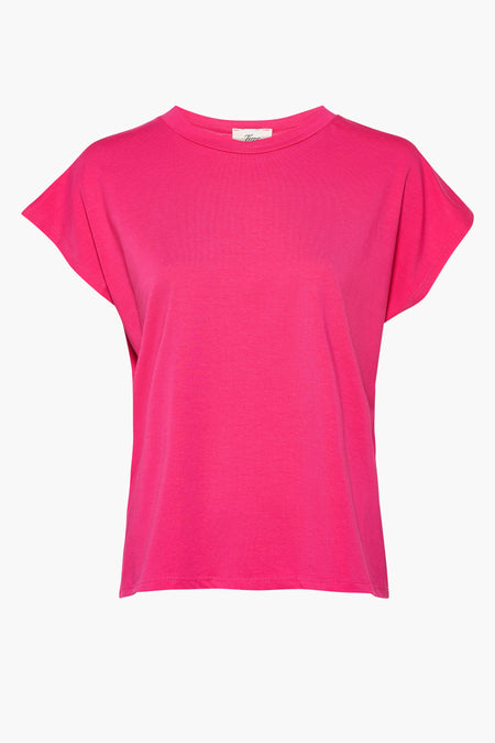 Top (korte mouwen) Roze - Terra di Siena