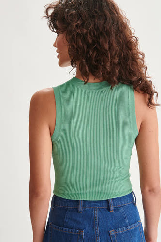 Top (zonder mouwen) Groen - 24 colours GmbH