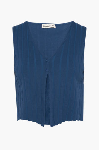 Top (zonder mouwen) Blauw - 24 colours GmbH