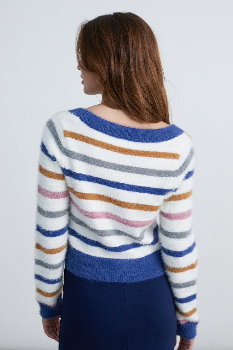 Trui met ronde hals Wit - 24 colours GmbH