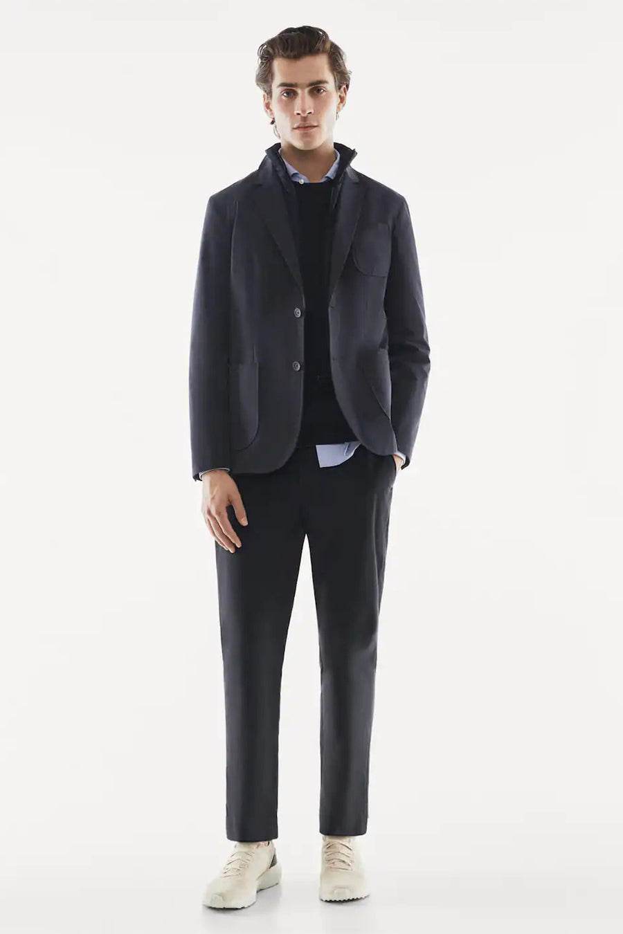 Broek Blauw - Mango