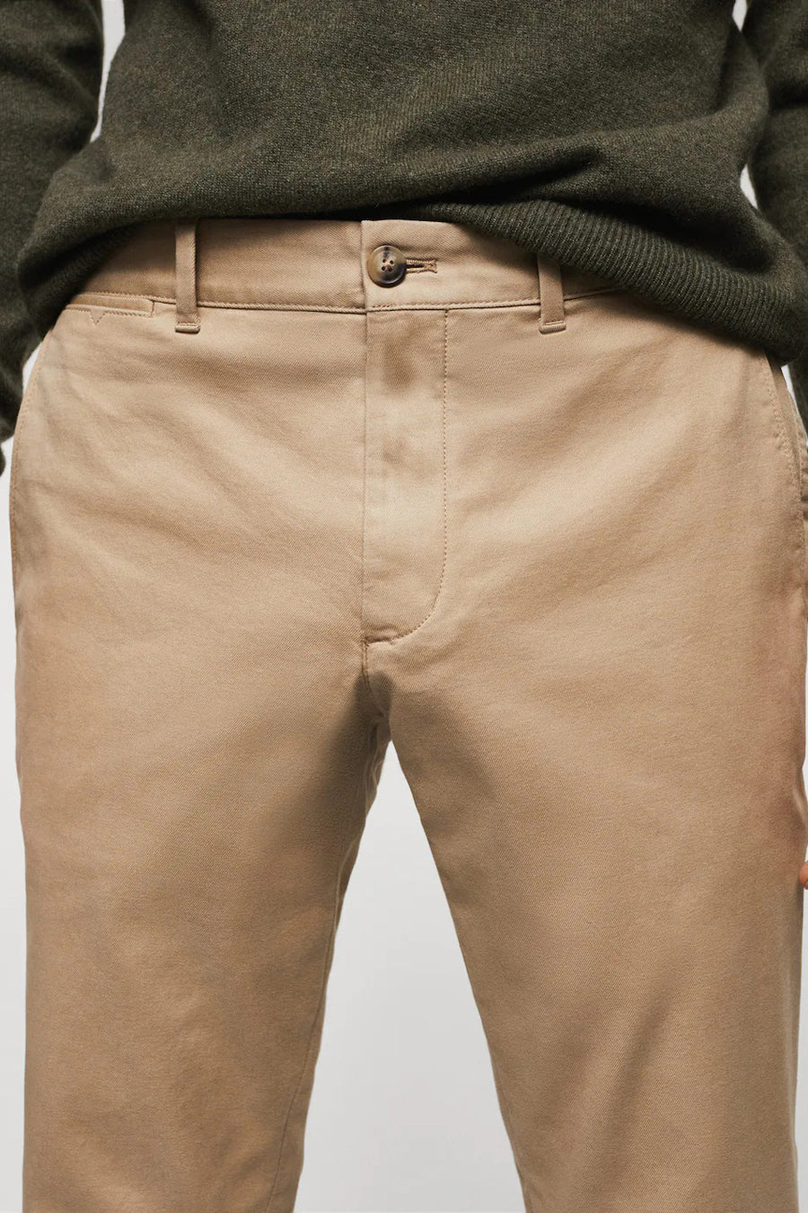 Broek Grijs - Mango