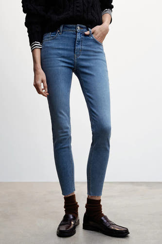 Jeans skinny Mid blue denim - Mango