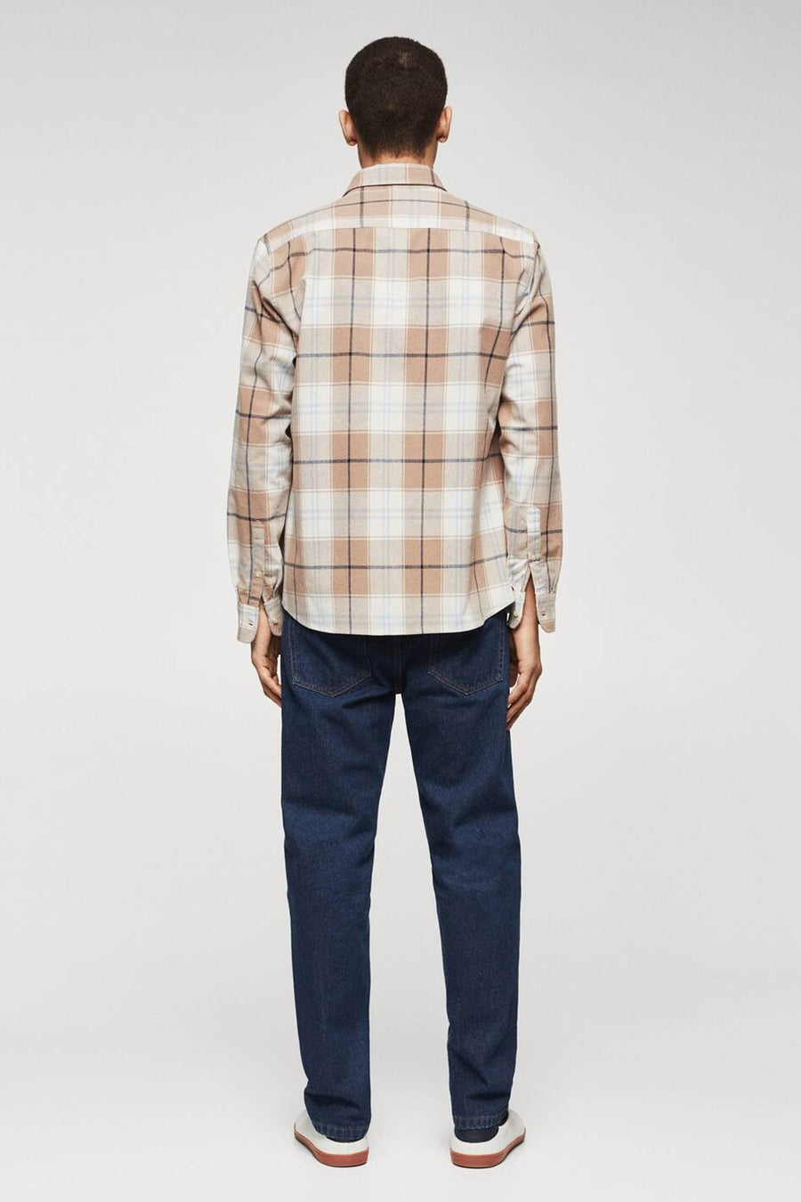 Hemd (lange mouwen) Beige - Mango