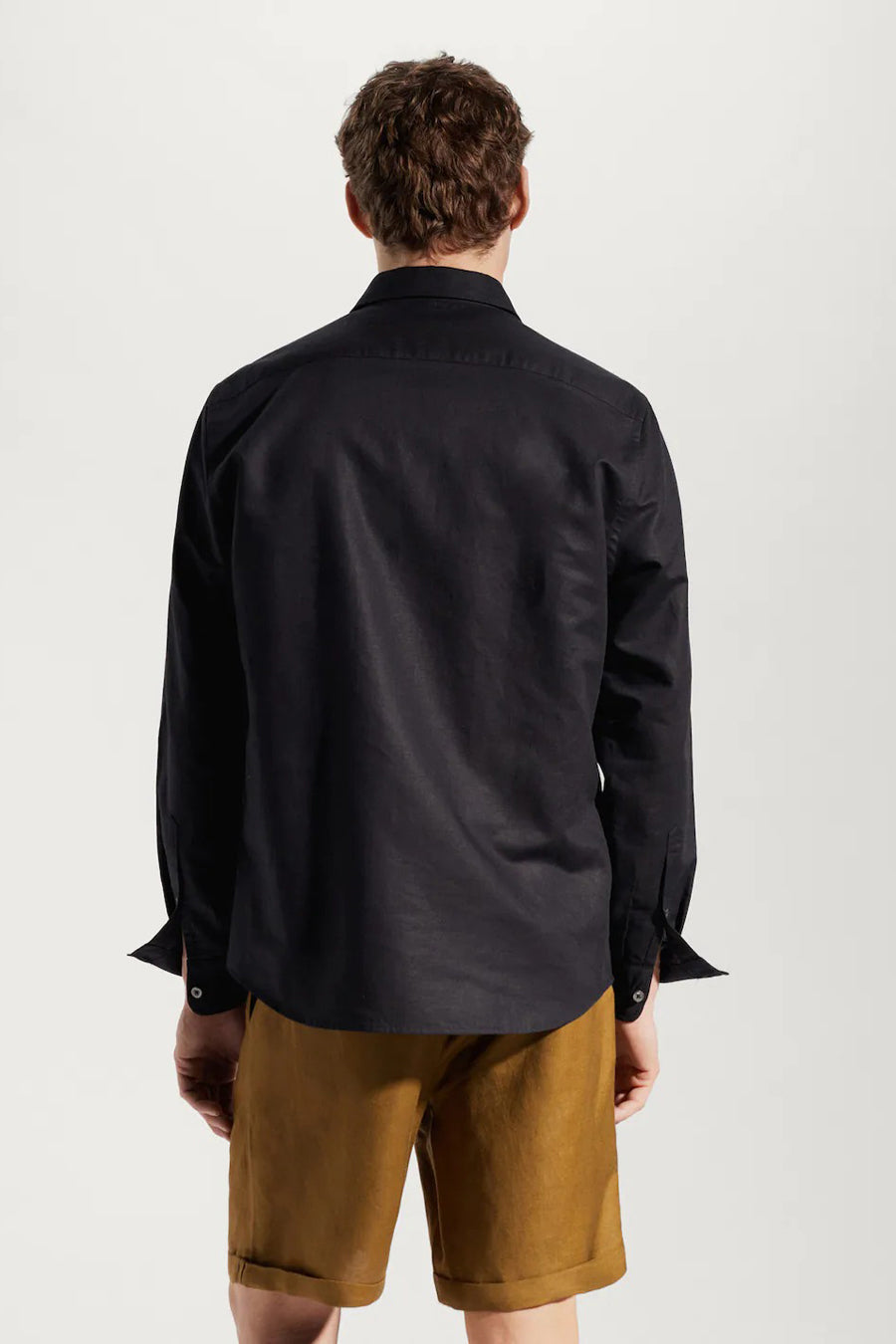 Hemd (lange mouwen) Zwart - Mango