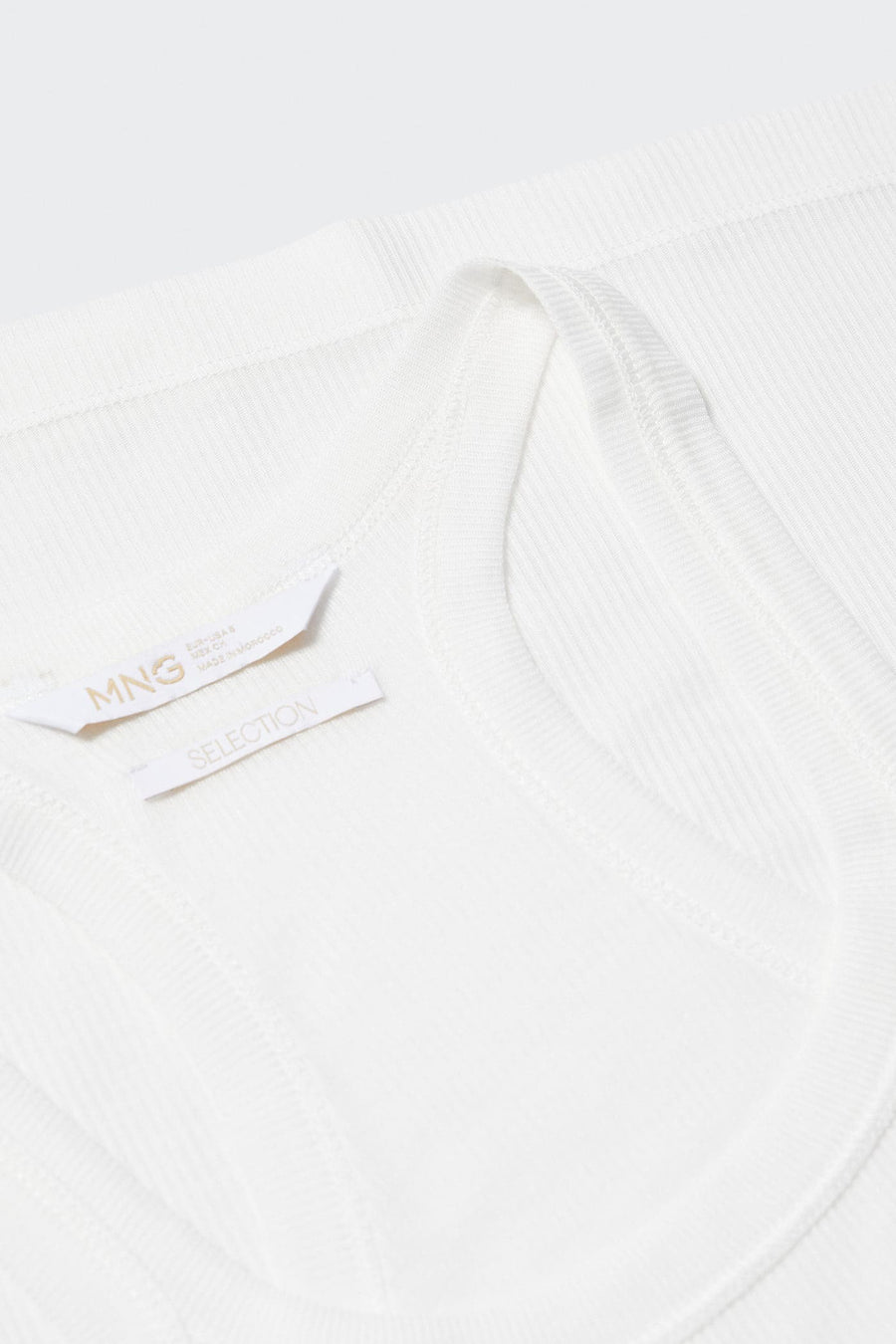 Tanktop Wit - Mango