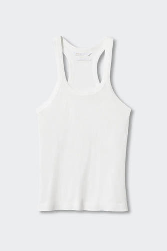 Tanktop Wit - Mango