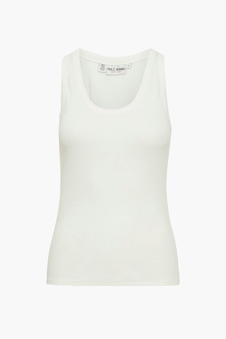 Tanktop Wit - PULZ