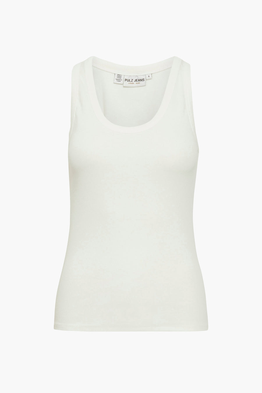 Tanktop Wit - PULZ