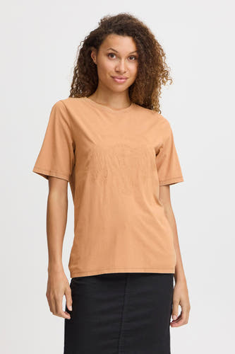 Top (korte mouwen) Beige - PULZ