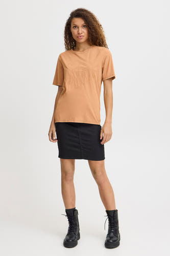 Top (korte mouwen) Beige - PULZ