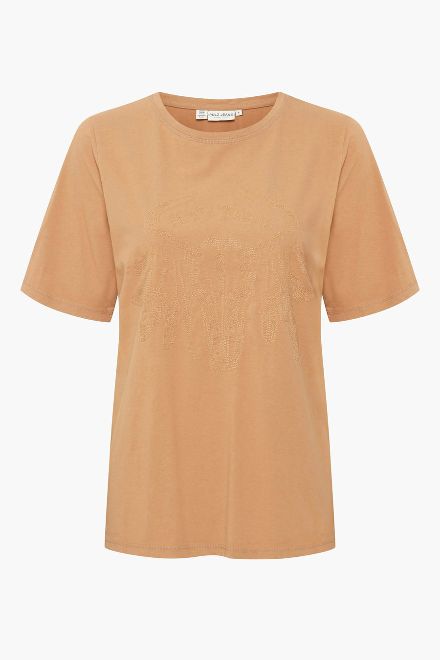 Top (korte mouwen) Beige - PULZ