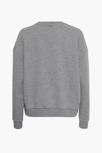 Sweater met ronde hals Grijs - PULZ