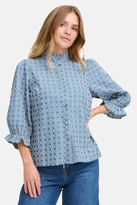 Jeanshemd Blauw - PULZ