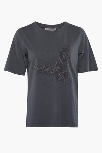 T-shirt (korte mouwen) Grijs - PULZ
