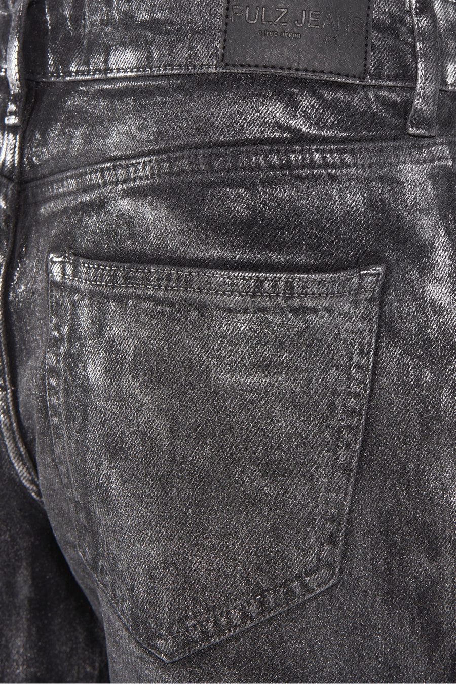 Jeans wide Zilver - PULZ