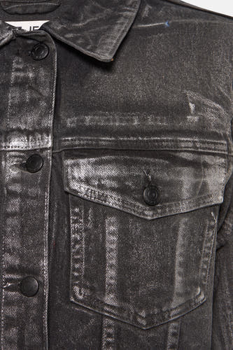 Jeansjas Grijs - PULZ