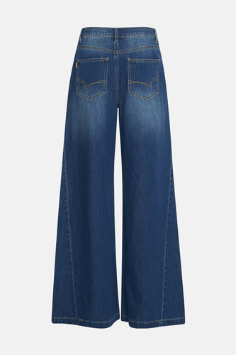 Jeans wide Dark blue denim - PULZ