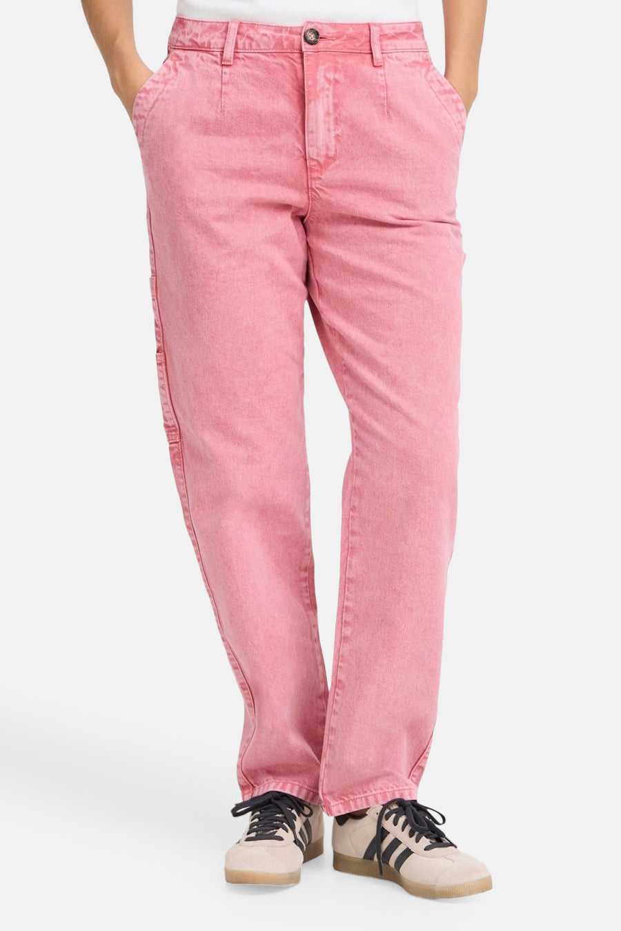 Jeans boyfriend Roze - PULZ