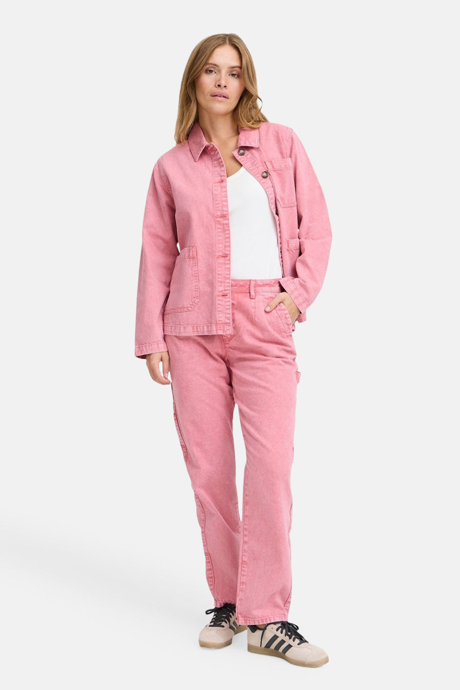 Jeans boyfriend Roze - PULZ