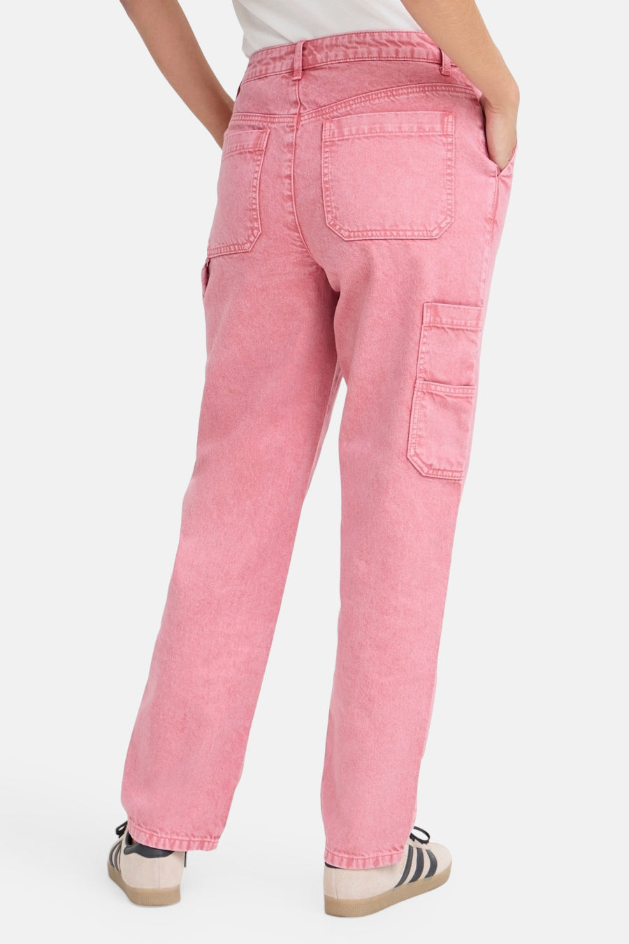 Jeans boyfriend Roze - PULZ