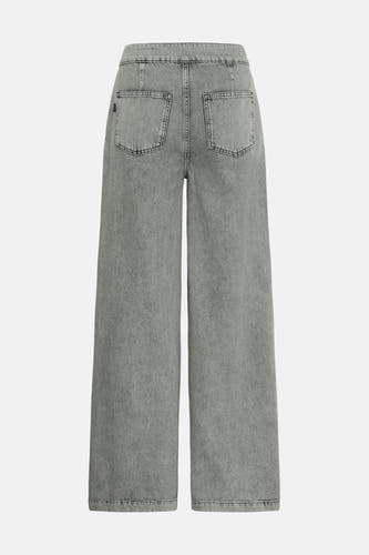 Jeans wide Light grey denim - PULZ
