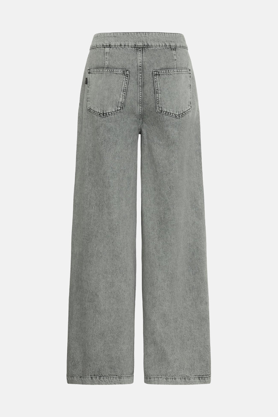 Jeans wide Light grey denim - PULZ