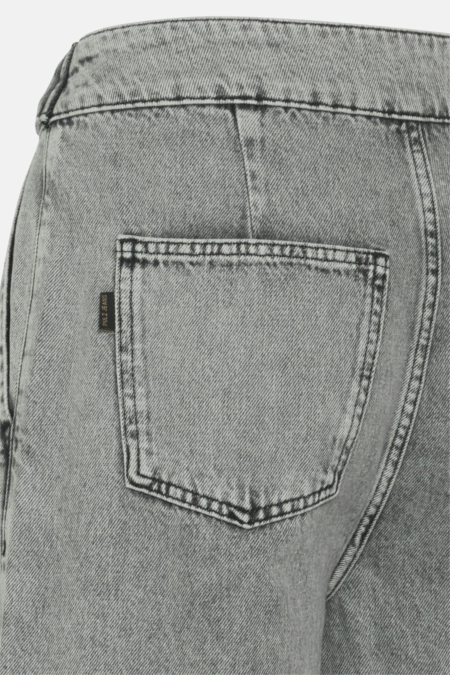 Jeans wide Light grey denim - PULZ