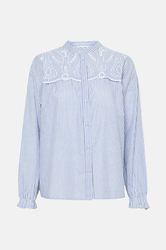 Hemd (lange mouwen) Blauw - PULZ