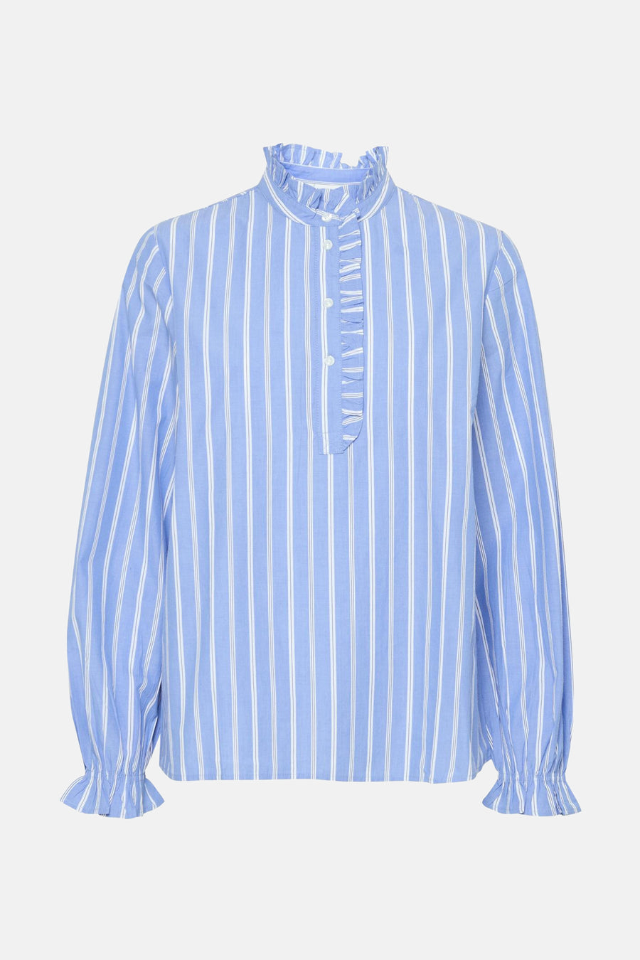 Blouse (lange mouwen) Blauw - PULZ