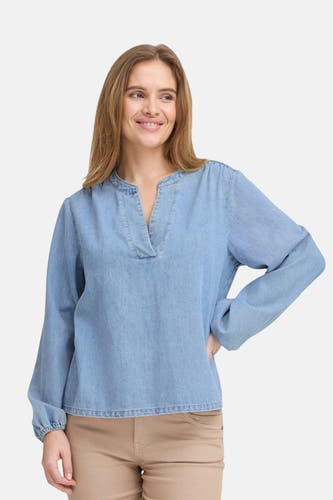 Blouse Light blue denim - PULZ