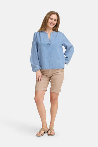 Blouse Light blue denim - PULZ