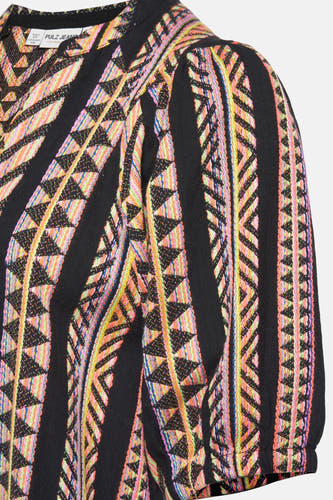 Blouse (lange mouwen) Zwart - PULZ