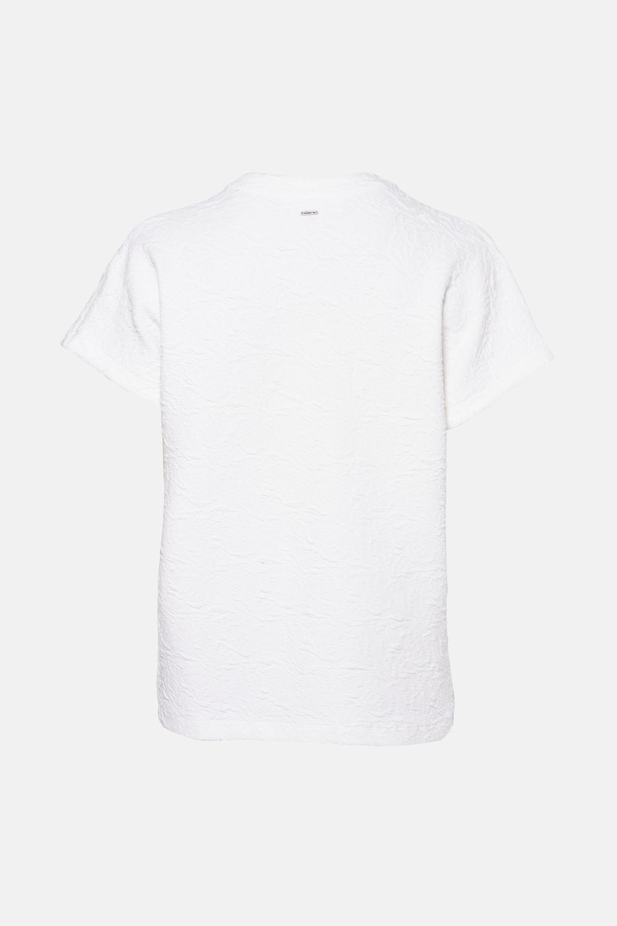 Blouse (korte mouwen) Ecru - PULZ