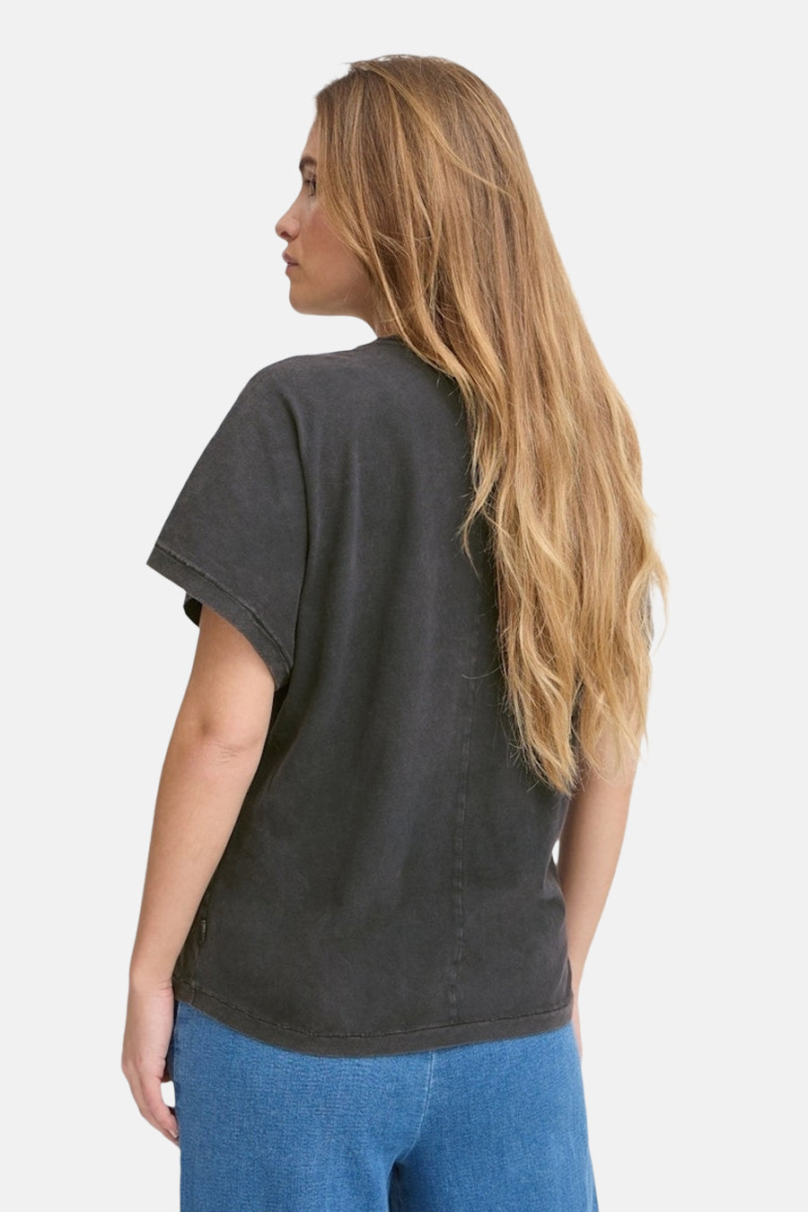 T-shirt (korte mouwen) Zwart - PULZ