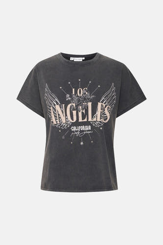 T-shirt (korte mouwen) Zwart - PULZ