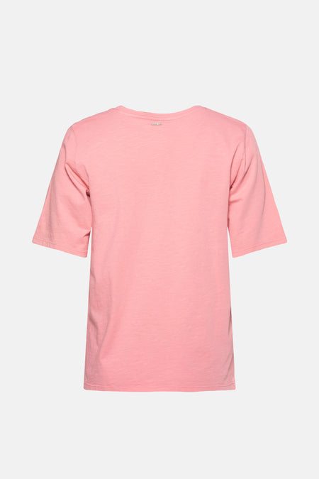 T-shirt (korte mouwen) Roze - PULZ