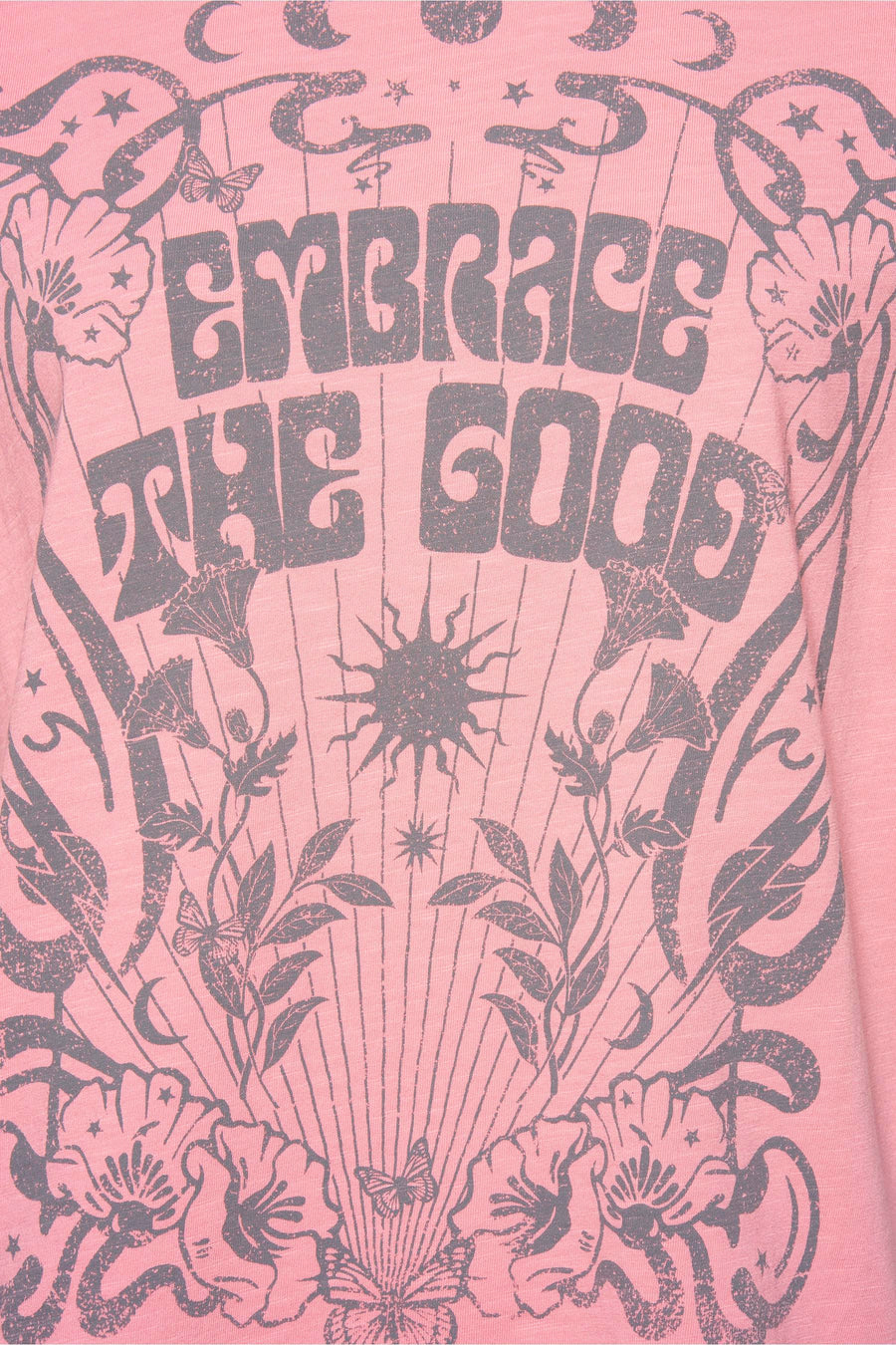 T-shirt (korte mouwen) Roze - PULZ