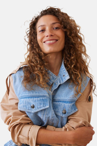 Jeansjas Blauw - PULZ