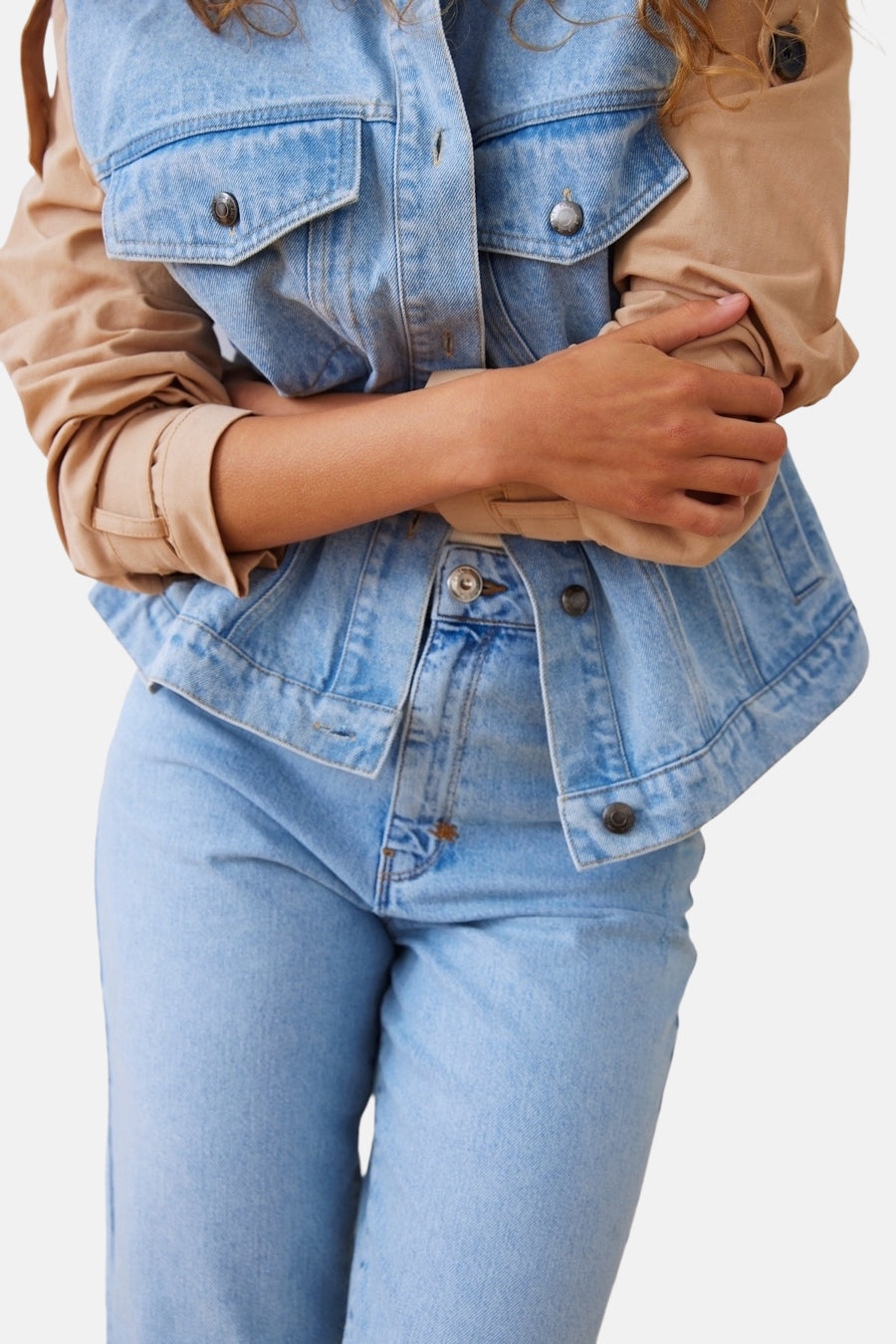 Jeansjas Blauw - PULZ