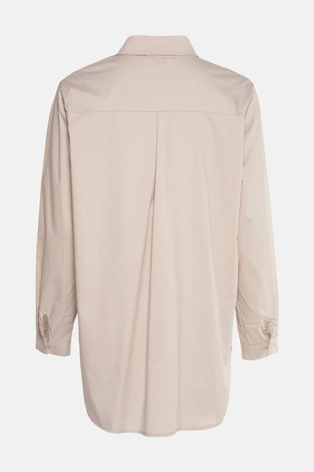 Hemd (lange mouwen) Beige - Terra di Siena