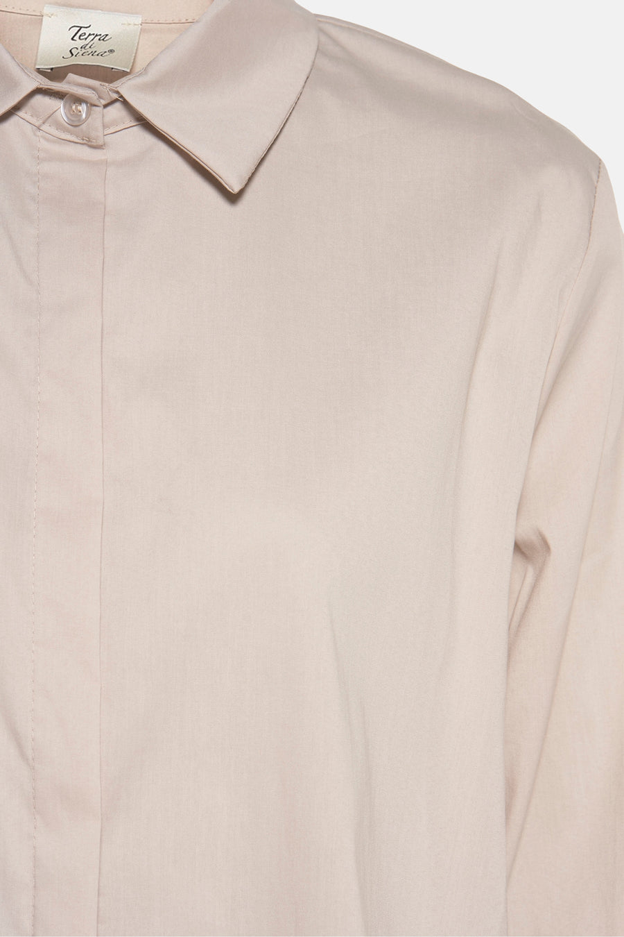 Hemd (lange mouwen) Beige - Terra di Siena