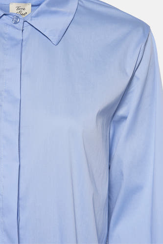 Hemd (lange mouwen) Blauw - Terra di Siena