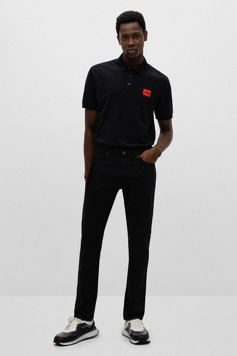 Polo's Zwart - HUGO