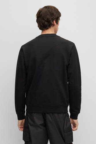 Sweater met ronde hals Zwart - HUGO