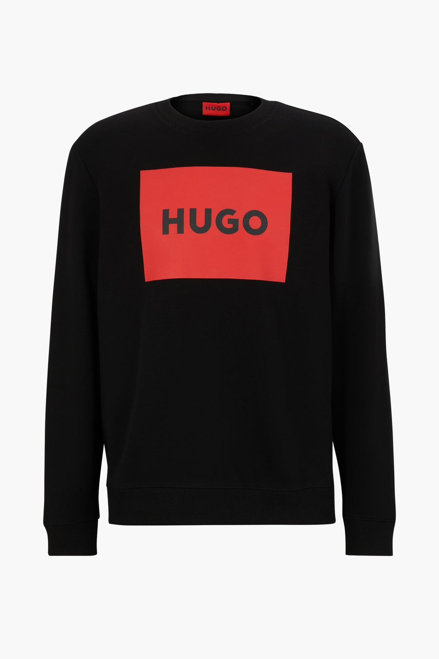 Sweater met ronde hals Zwart - HUGO