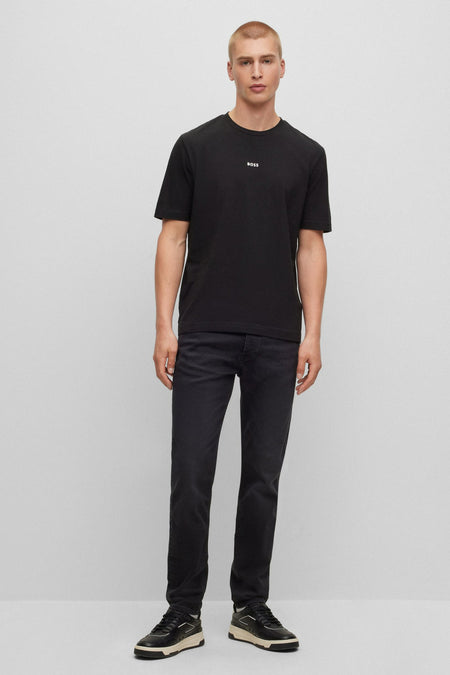 T-shirt (korte mouwen) zwart - HUGO BOSS ORANGE