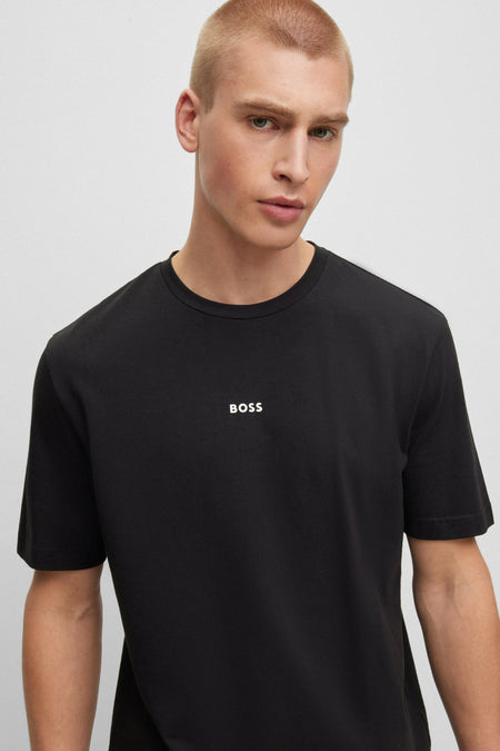 T-shirt (korte mouwen) zwart - HUGO BOSS ORANGE